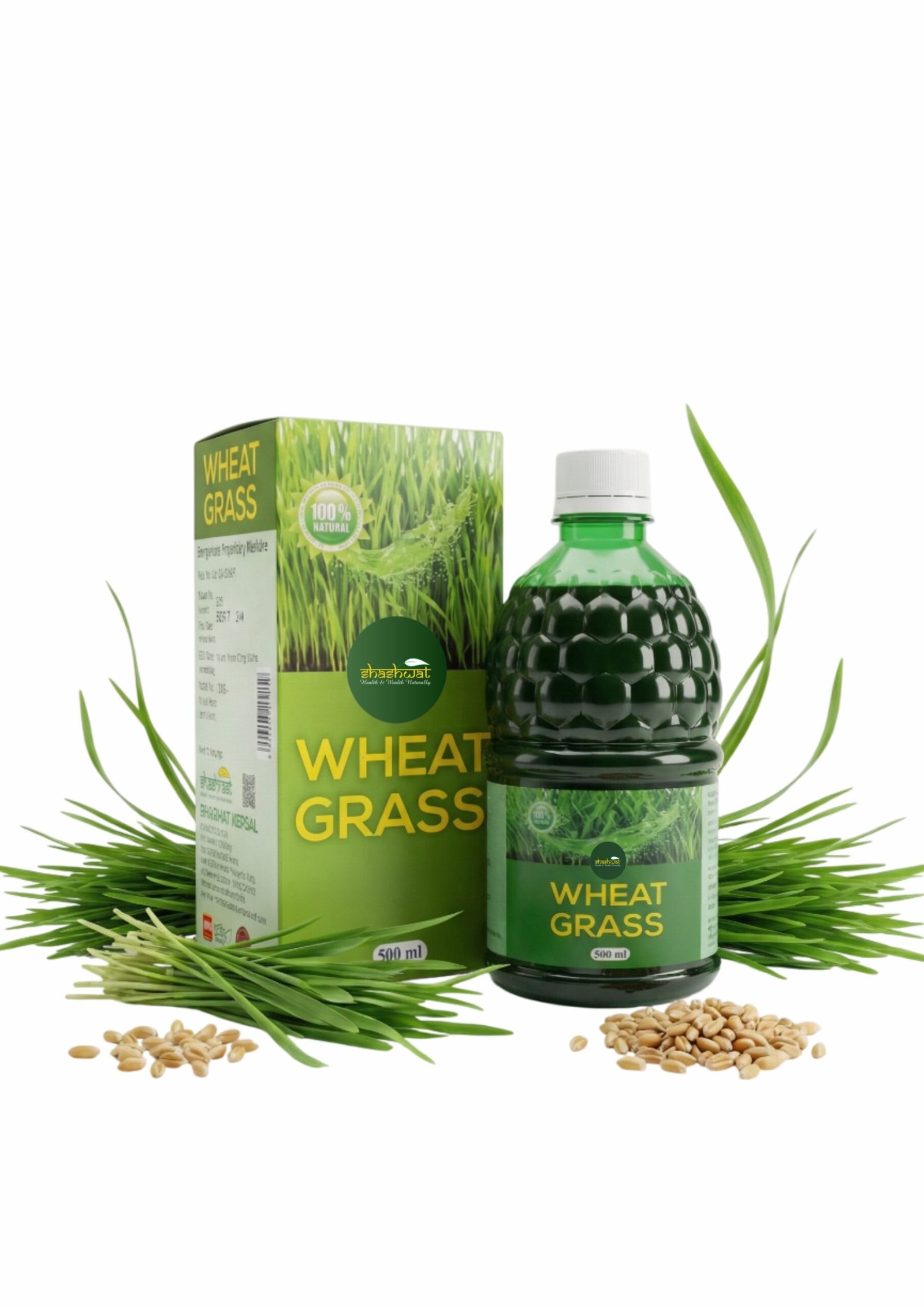 Wheat Grass Syrup